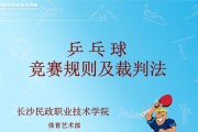 乒乓球调整教学的关键技巧（提升乒乓球比赛表现的调整方法）