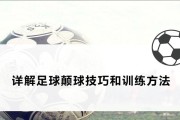 足球教学技巧与步伐训练——提升球技的关键（掌握技巧，展现华丽脚步——足球教学的艺术）