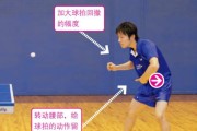 乒乓球技巧（掌握乒乓球推下旋球的关键技巧，提升战胜对手的能力）